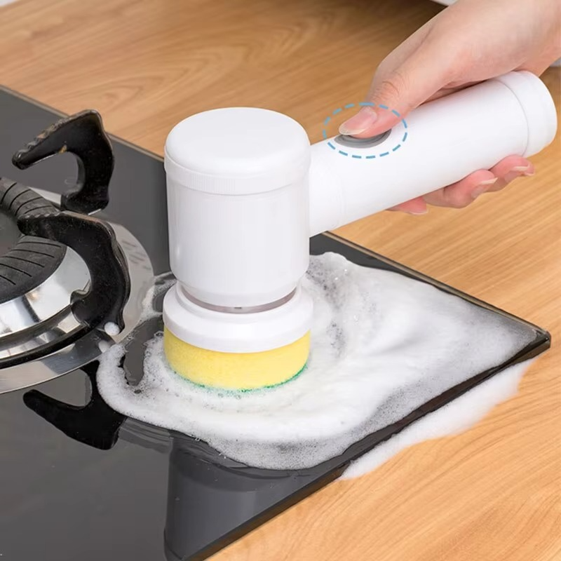 PowerScrub™ 5 in 1 – Spazzola Elettrica Multifunzione Ricaricabile