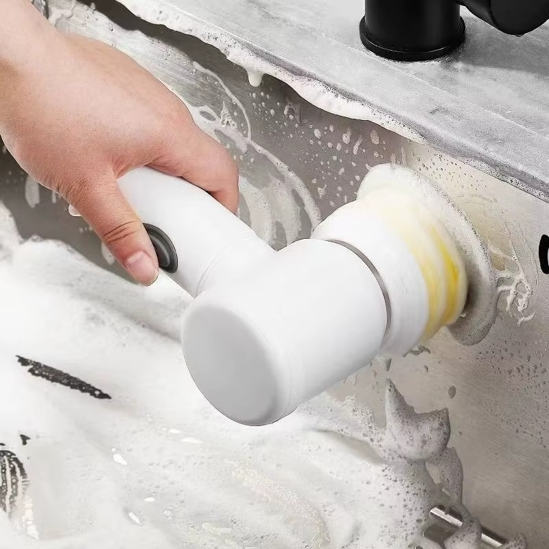 PowerScrub™ 5 in 1 – Spazzola Elettrica Multifunzione Ricaricabile