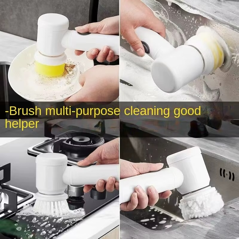 PowerScrub™ 5 in 1 – Spazzola Elettrica Multifunzione Ricaricabile